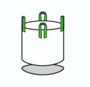 Circular Flexible intermediate bulk container