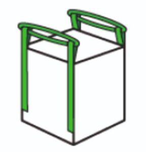 Double Stevedore Strap Flexible intermediate bulk container